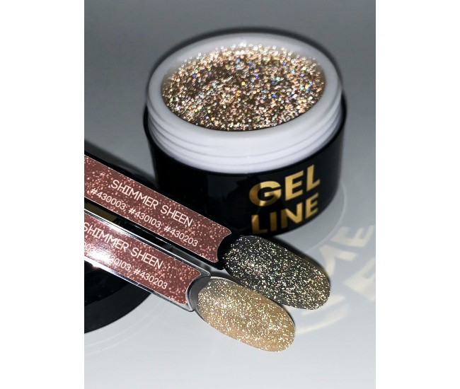FLICKERING DARK LINE BUILDER GEL - SHIMMER SHEEN 50ml